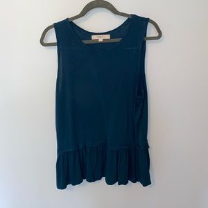 Loft tank top with ruffle detailing⭐️
